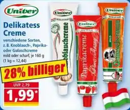 Norma Uniber Delikatess Creme Angebot