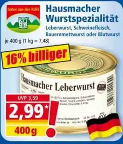 Norma Hausmacher Leberwurst Angebot