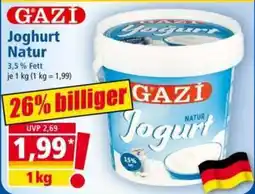 Norma GAZI Joghurt Natur Angebot