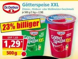 Norma Dr.Oetker Götterspeise XXL Angebot