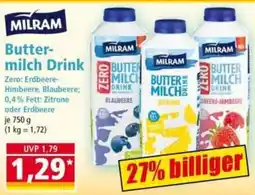Norma MILRAM Buttermilch Drink Angebot