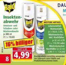 Norma Raid Insektenabwehr Angebot