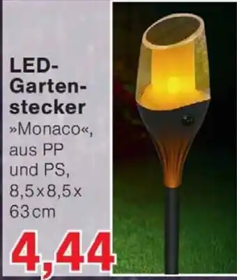 Wiglo Wunderland LED-Gartenstecker »Monaco« Angebot