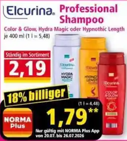 Norma Elcurina Professional Shampoo Angebot
