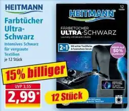 Norma HEITMANN Farbtücher Ultra-Schwarz Angebot