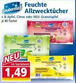 Norma Saubermax Feuchte Allzwecktücher Angebot