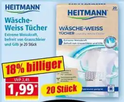Norma HEITMANN Wäsche-Weiss Tücher Angebot