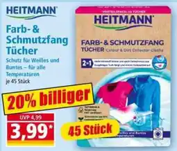 Norma HEITMANN Farb- & Schmutzfang Tücher Angebot