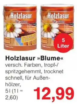 Wiglo Wunderland Holzlasur »Blume« Angebot