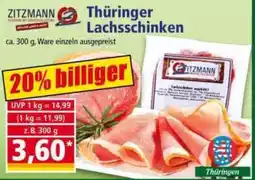 Norma ZITZMANN Thüringer Lachsschinken Angebot