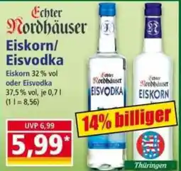 Norma Echter Nordhäuser Eiskorn/Eisvodka Angebot