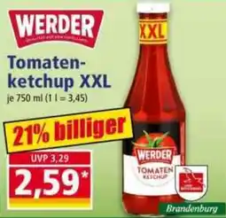 Norma Werder Tomatenketchup XXL Angebot