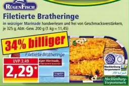 Norma RügenFisch Filetierte Bratheringe Angebot
