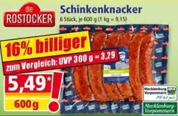 Norma die ROSTOCKER Schinkenknacker Angebot