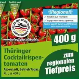 Norma Thüringer Cocktailrispentomaten Angebot