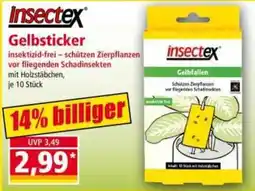 Norma insectex Gelbsticker Angebot