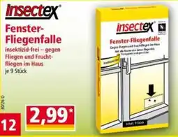 Norma insectex Fenster-Fliegenfalle Angebot