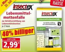 Norma insectex Lebensmittelmottenfalle Angebot