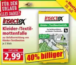 Norma insectex Kleider-/Textilmottenfalle Angebot