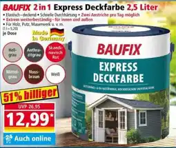 Norma BAUFIX 2 in 1 Express Deckfarbe Angebot