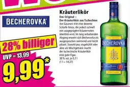 Norma Becherovka Kräuterlikör Angebot