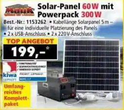 Norma Solar-Panel 60W mit Powerpack 300W Angebot