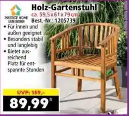 Norma Holz-Gartenstuhl PRESTIGE HOME Angebot