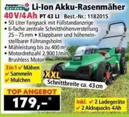 Norma Li-Ion Akku-Rasenmäher Angebot