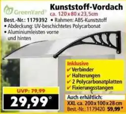 Norma GreenYard Kunststoff-Vordach Angebot