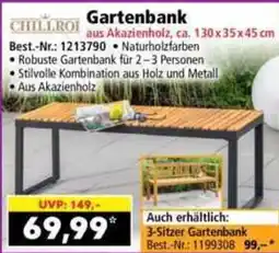 Norma Gartenbank aus Akazienholz Angebot