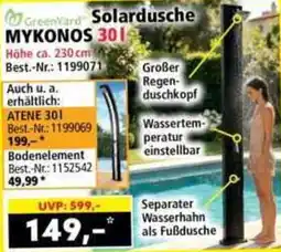 Norma GreenYard Solardusche MYKONOS 301 Angebot