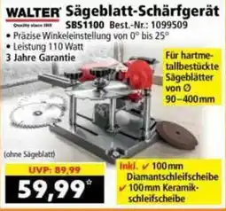 Norma WALTER Sägeblatt-Schärfgerät Angebot