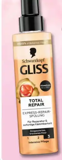 Rossmann Schwarzkopf Gliss Kur Express-Repair-Spülung Angebot
