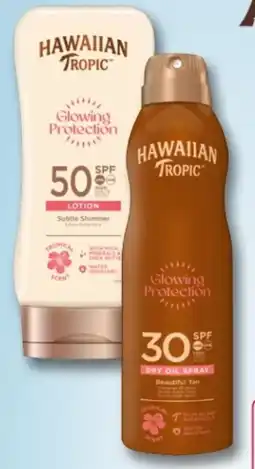 Rossmann Hawaiian Tropic Glowing Protection Lotion LSF 50 Angebot