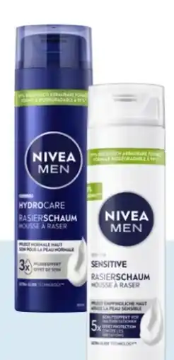 Rossmann Nivea For Men Rasierschaum Hydrocare Angebot