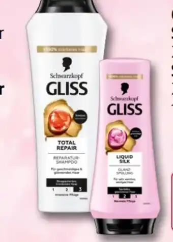 Rossmann Schwarzkopf Gliss Kur Shampoo Angebot