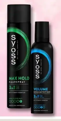 Rossmann Syoss Haarspray Angebot