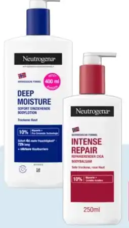 Rossmann Neutrogena Deep Moisture Bodylotion Angebot