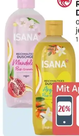 Rossmann Isana Liebt die Erde Duschgel Arganöl Angebot