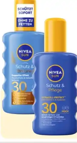 Rossmann Nivea Sun Schutz & Bräune Gesichtscreme LSF 30 Angebot
