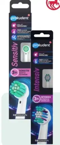 Rossmann Prokudent Aufsteckzahnbürste Sensitiv Angebot