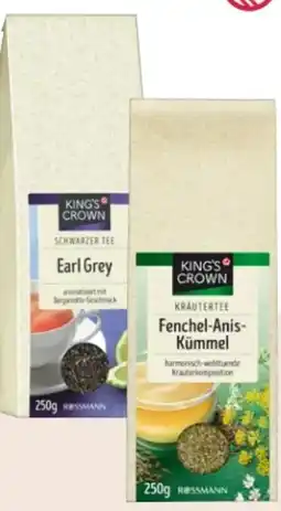 Rossmann King's Crown Früchtetee Angebot