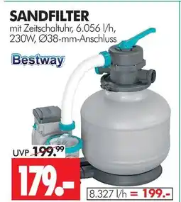 Wreesmann Bestway sandfilter Angebot