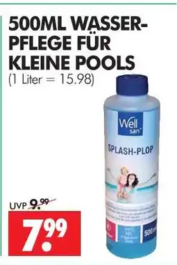 Wreesmann Well san wasser-pflege für kleine pools Angebot