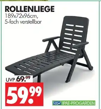 Wreesmann Ipae-progarden rollenliege Angebot