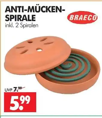 Wreesmann Braeco anti-mücken-spirale Angebot