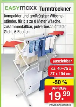 Zimmermann Easymaxx turmtrockner Angebot