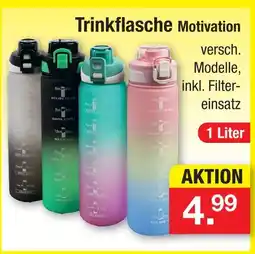 Zimmermann Trinkflasche motivation Angebot