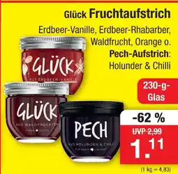 Zimmermann Glück fruchtaufstrich erdbeer-vanille Angebot