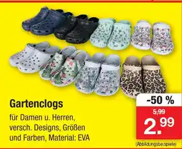 Zimmermann Gartenclogs Angebot